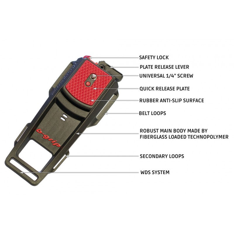 Cinturón b-grip para Cámara Réflex