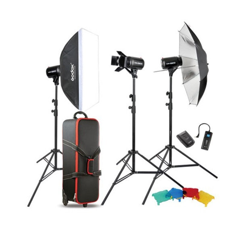 Kit de Iluminaci¢n para Estudio Godox E250-D