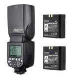 Flash Godox Ving 860 II TTL Para Sony con 2 baterías