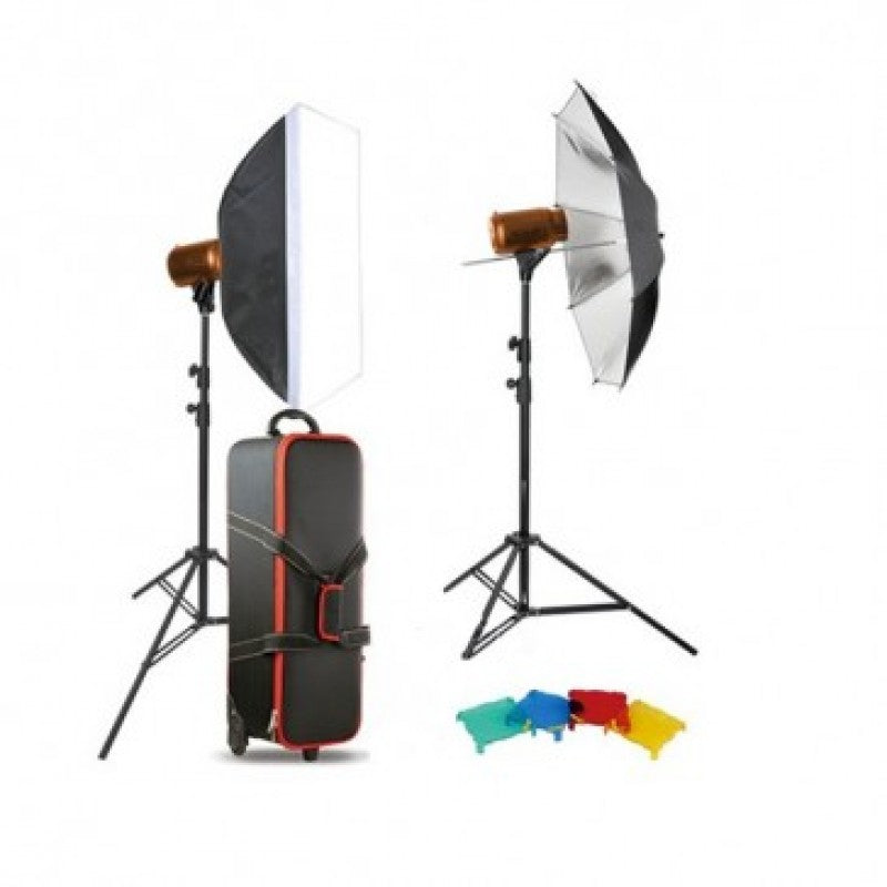 Kit de Iluminación para Estudio Godox 160SDI-F