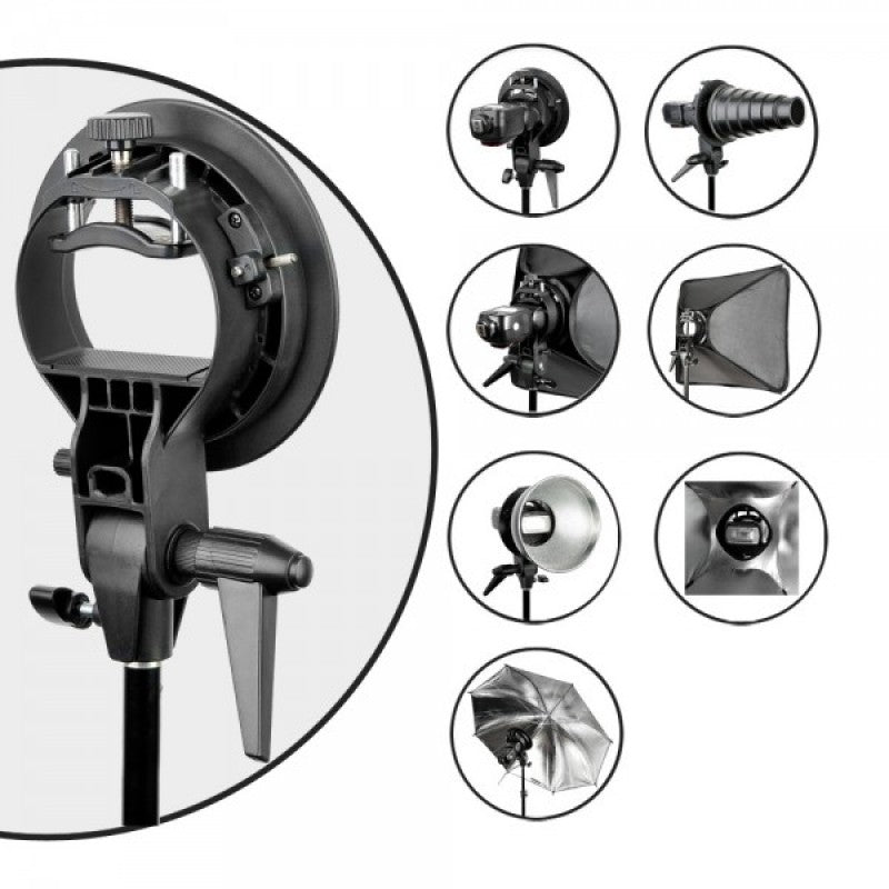 Kit Softbox Godox 80x80 con S-Type Handy
